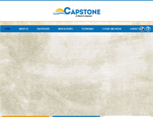 Tablet Screenshot of capstoneinternational.org